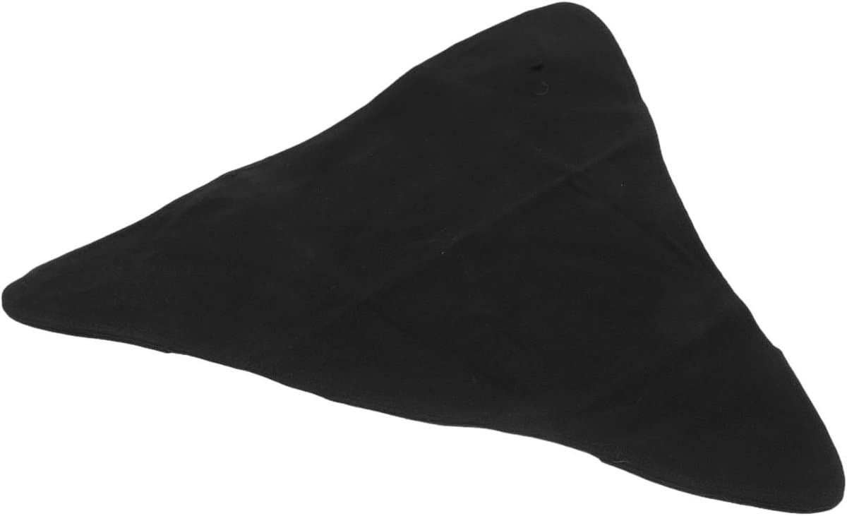 Draagbare Stoel Doek - Kampeerstoel Vervanging - Buiten Zitten - Compact Opvouwbaar - 36x33x0.5cm - Zwart