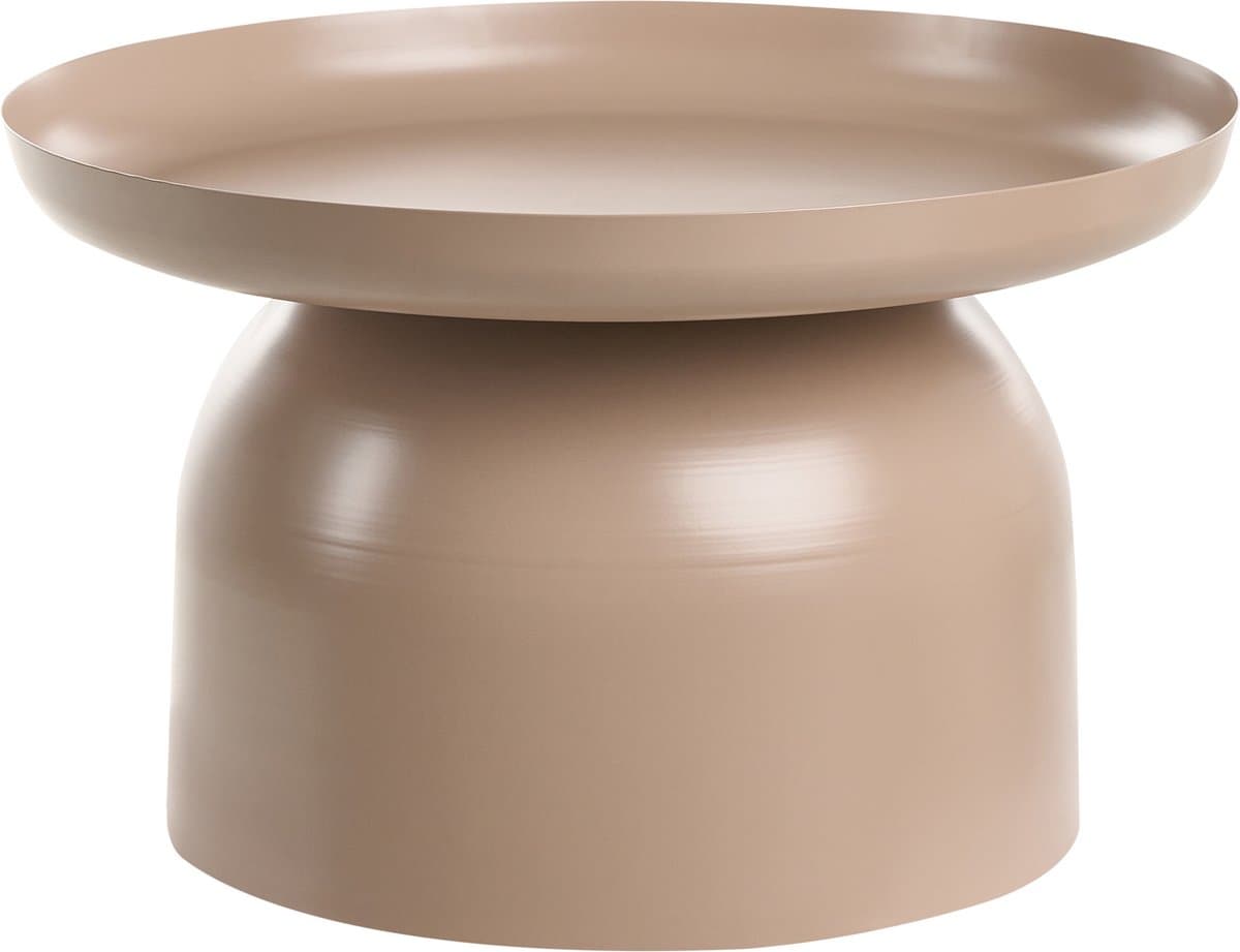 TAGGART - Salontafel - Taupe - IJzer