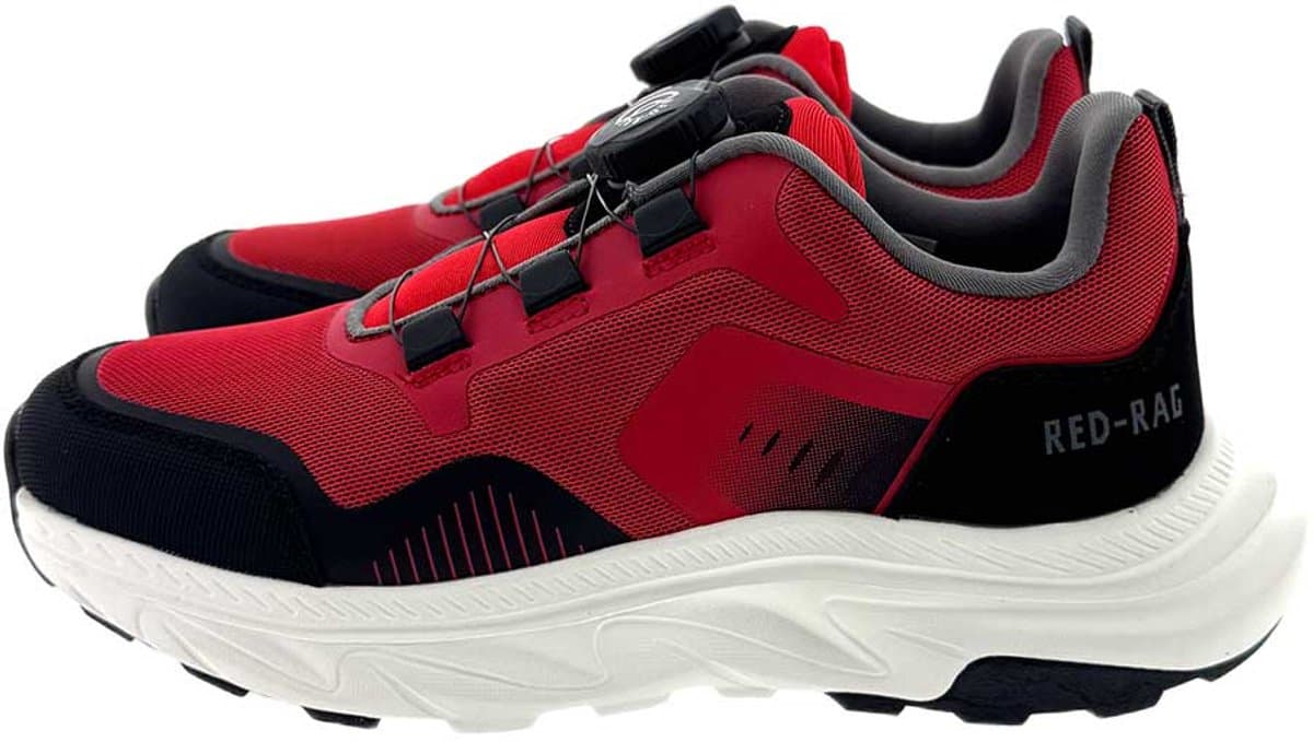 Red-Rag 15853 Speedlace sneaker rood, 36 / 3