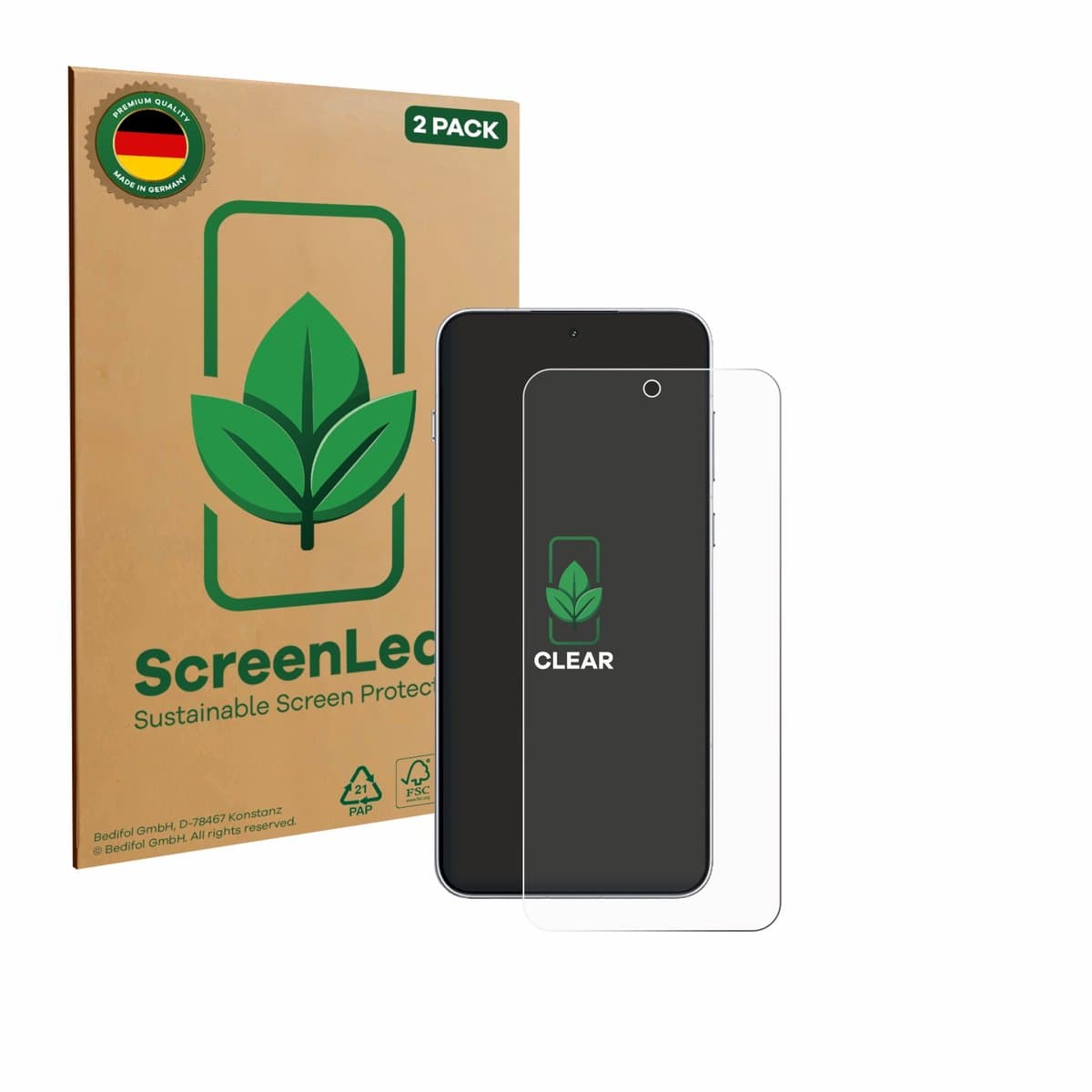 ScreenLeaf - Screenprotector voor OnePlus 15R - Duurzame schermbescherming Folie Beschermfolie transparant 2 Stuks