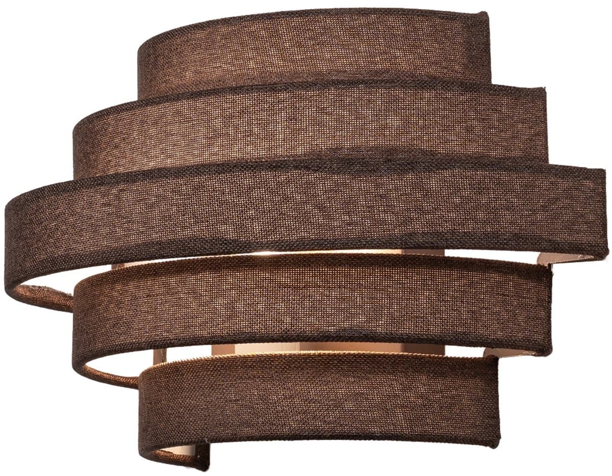 Lumidora Wandlamp 75412 - Voor binnen - POLIGNANO - G9 - Bruin - Metaal