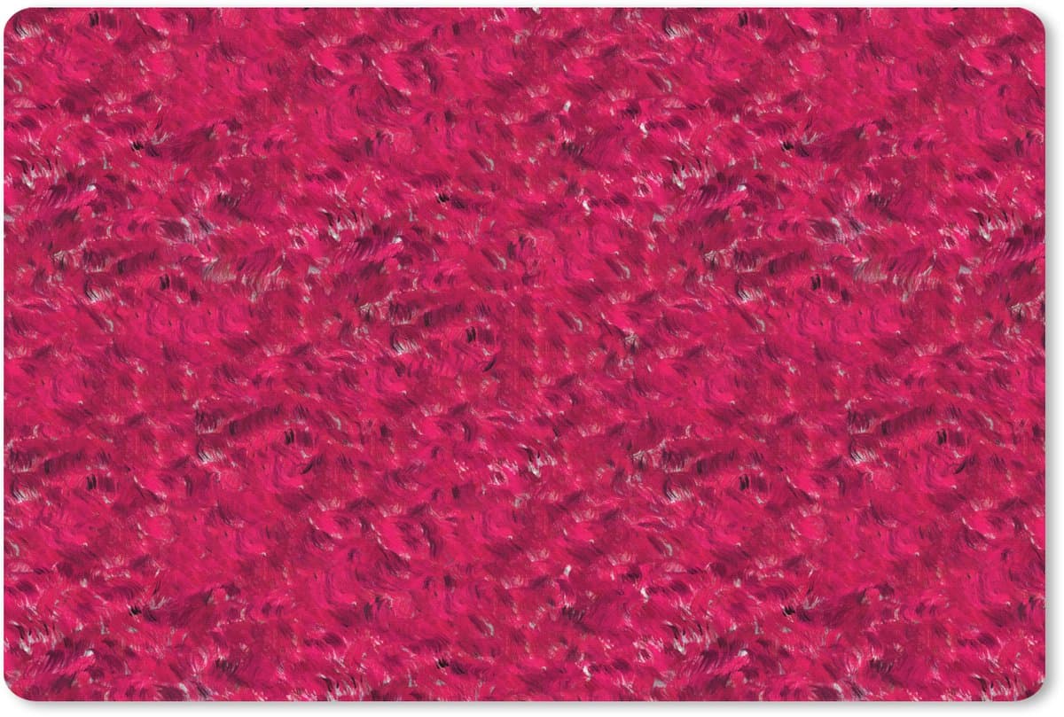Muismat XXL 90x60 cm - Bureau onderlegger - Bureau mat Vloeiend - Verf - Texturen - Rood - Bureaumat - Gaming mousepad xl - Bureaulegger groot - Computer deskmat