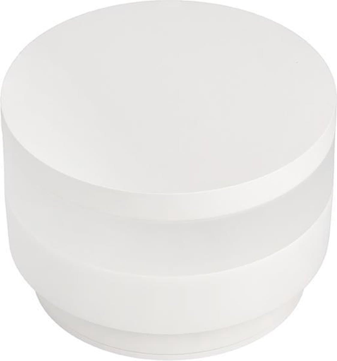 Berla - LED buitenlamp - Wandlamp - 2700K 8W - Rond - Verlichting - Buitenverlichting - Compleet waterdicht - Wit - Muurlamp - Tuin - Wandspot - Sfeerverlichting