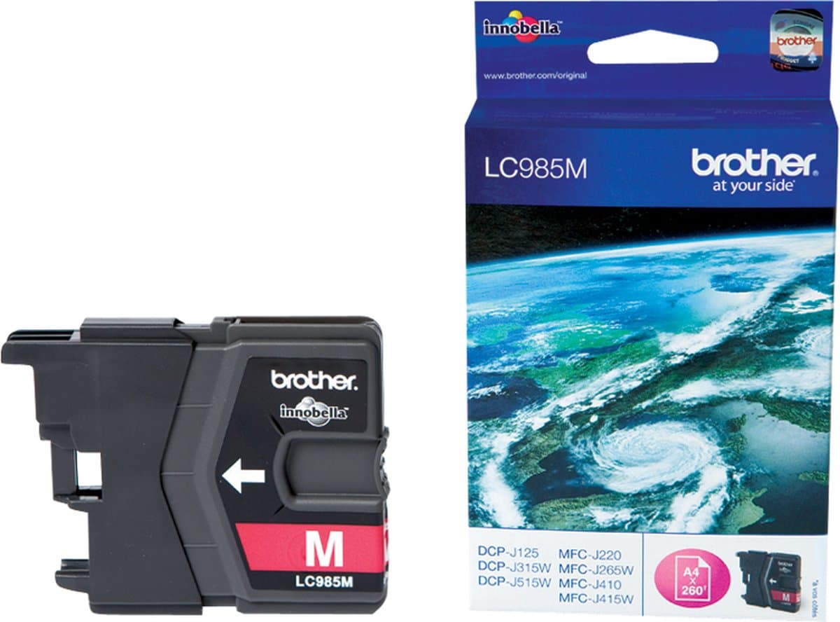 Brother LC985M inktcartridge 1 stuk origineel magenta