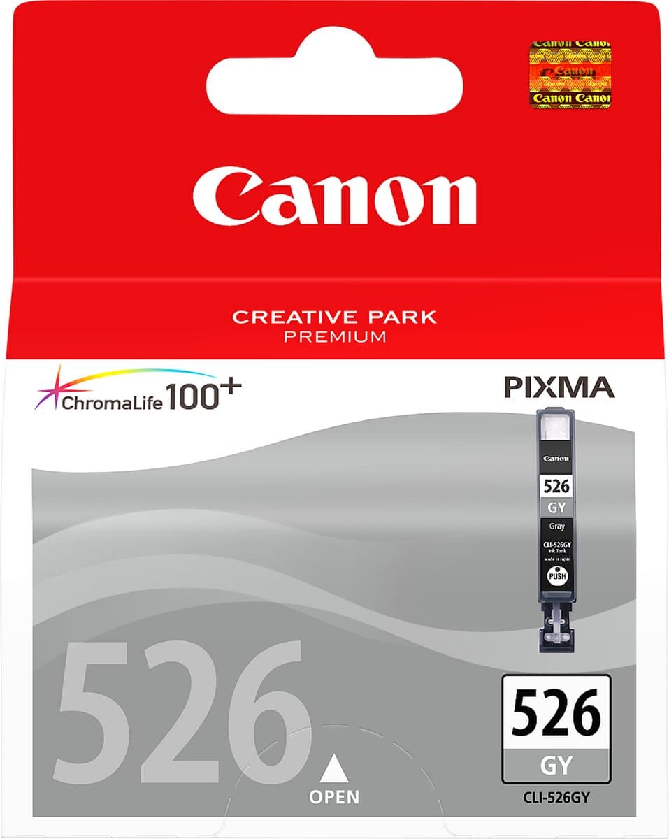 Canon CLI-526GY inktcartridge, 1 stuk, origineel grijs