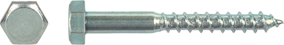 Houtdraadbout DIN 571 Ø10x35 Zn