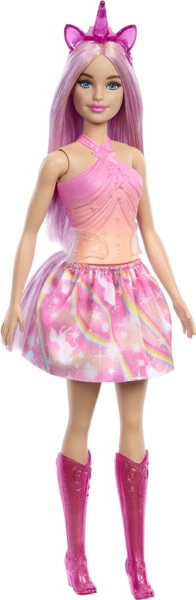 Barbie Modepop Eenhoorn - Multikleur