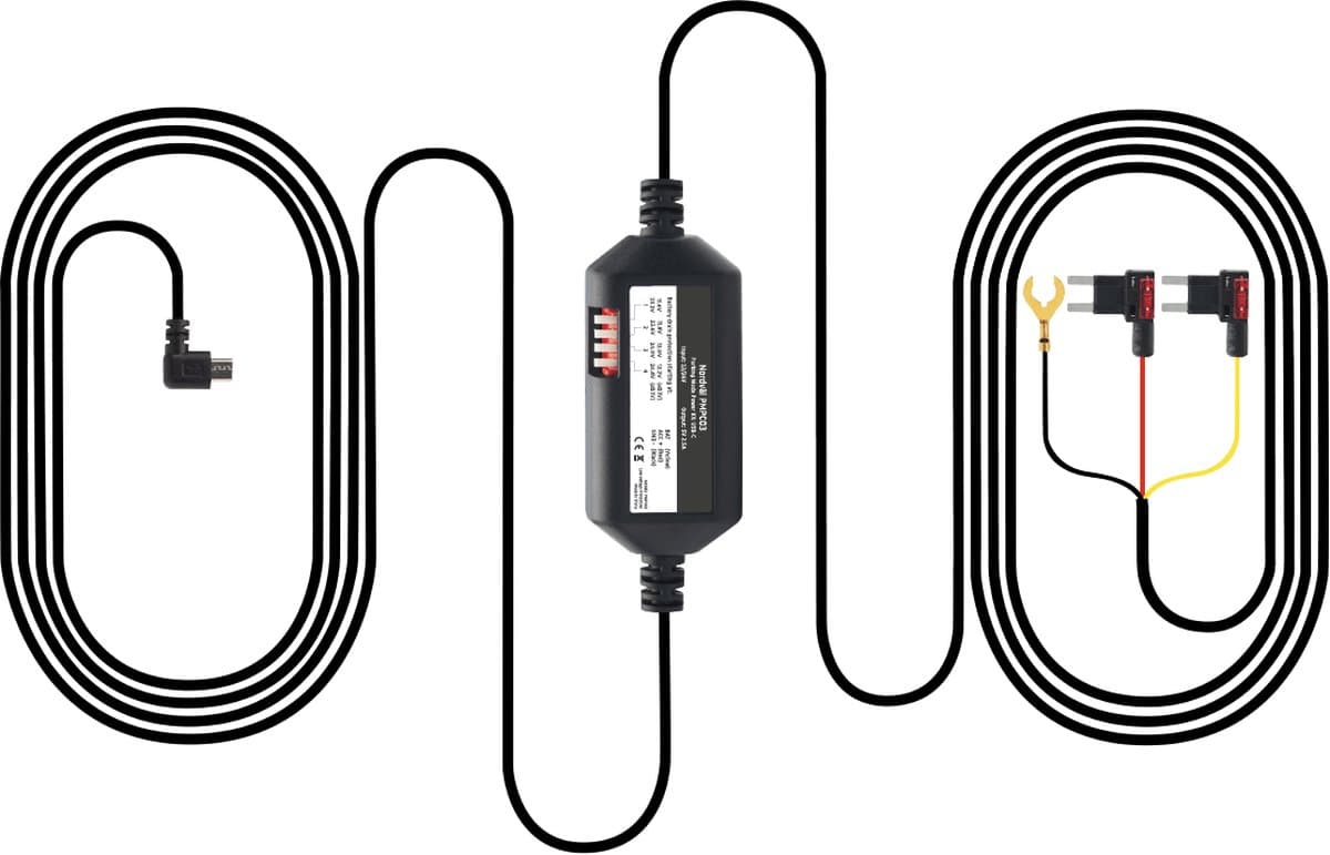 Nordväl PMPC03 Parkeermodus Voeding Kit USB-C (DC202 & DC101-2K)
