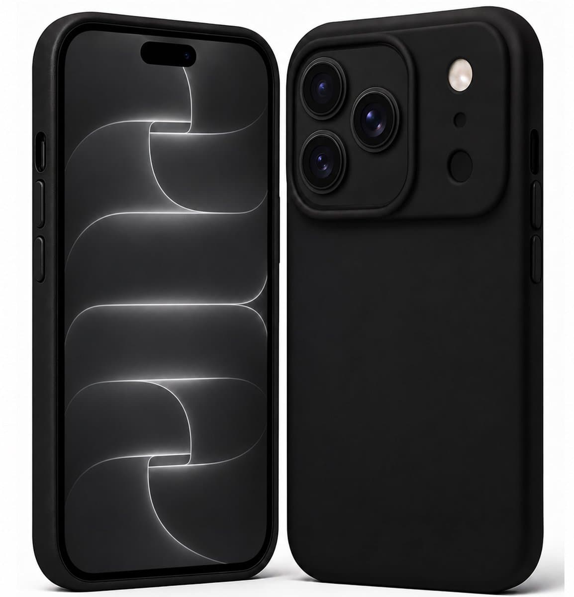 ChiGuard Hoesje Geschikt voor iPhone 18 Pro Max / 17 Pro Max - Hoesje- Back Cover Case - Zwart
