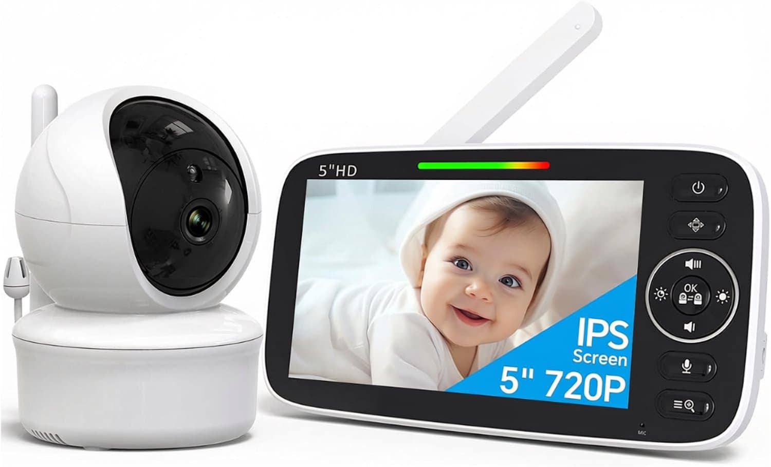 mavoa® hondenbuggy - Baby monitor - Baby camera - Babyfoon met camera en app -