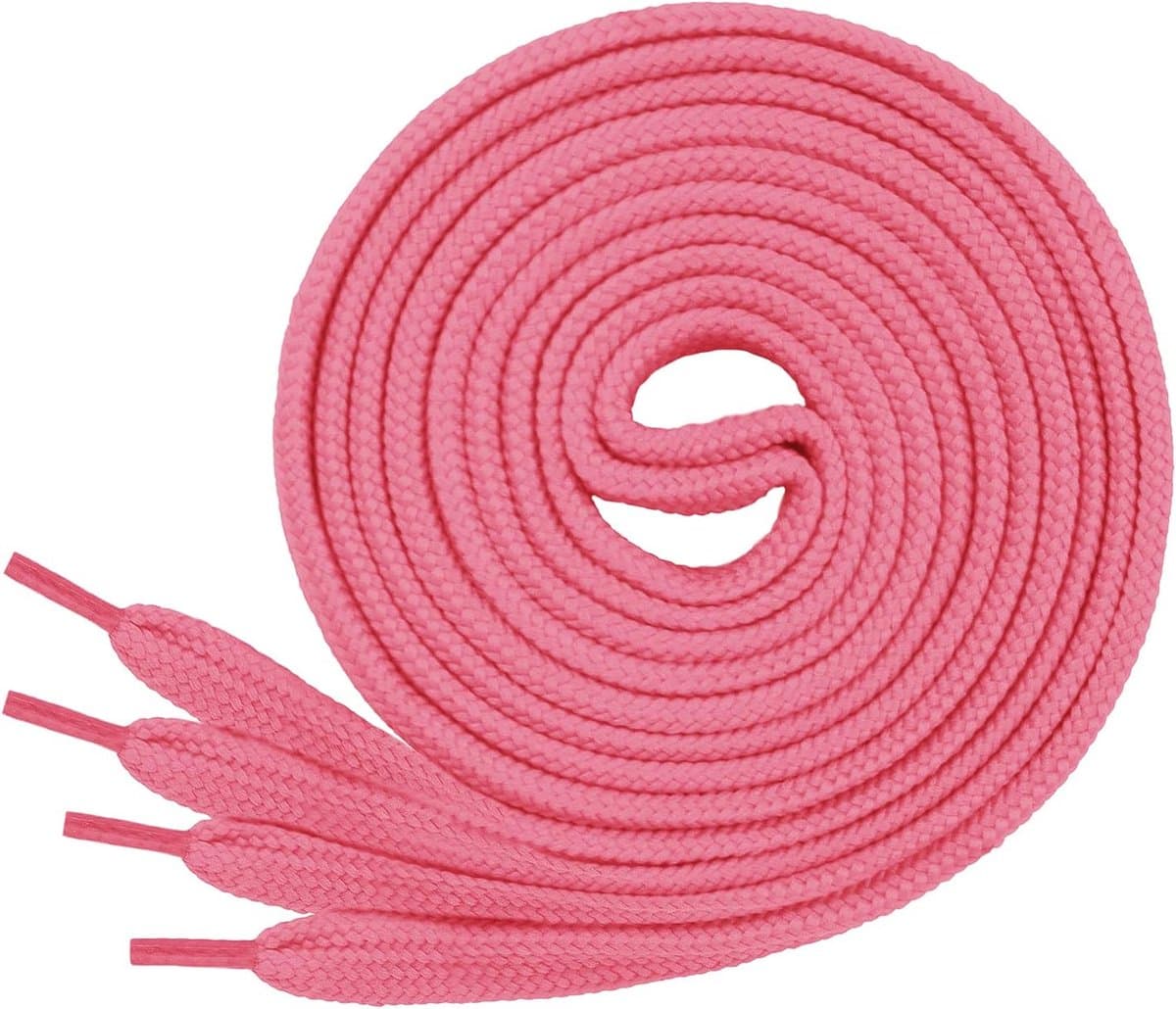 Ficchiano 2 paar veters; plat 12 mm breed, voor sneakers, sportschoenen, loopschoenen - zeer scheurvaste schoenveters, schoenveters 70 cm - 200 cm lang, polyester, gemaakt in Europa