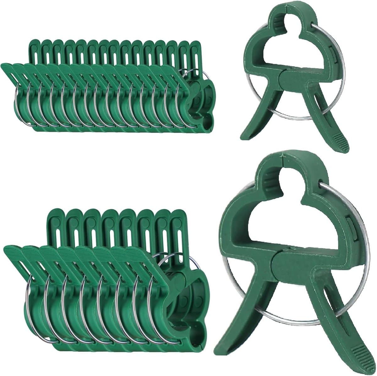 Plantenclips - kunststof - voor tuin