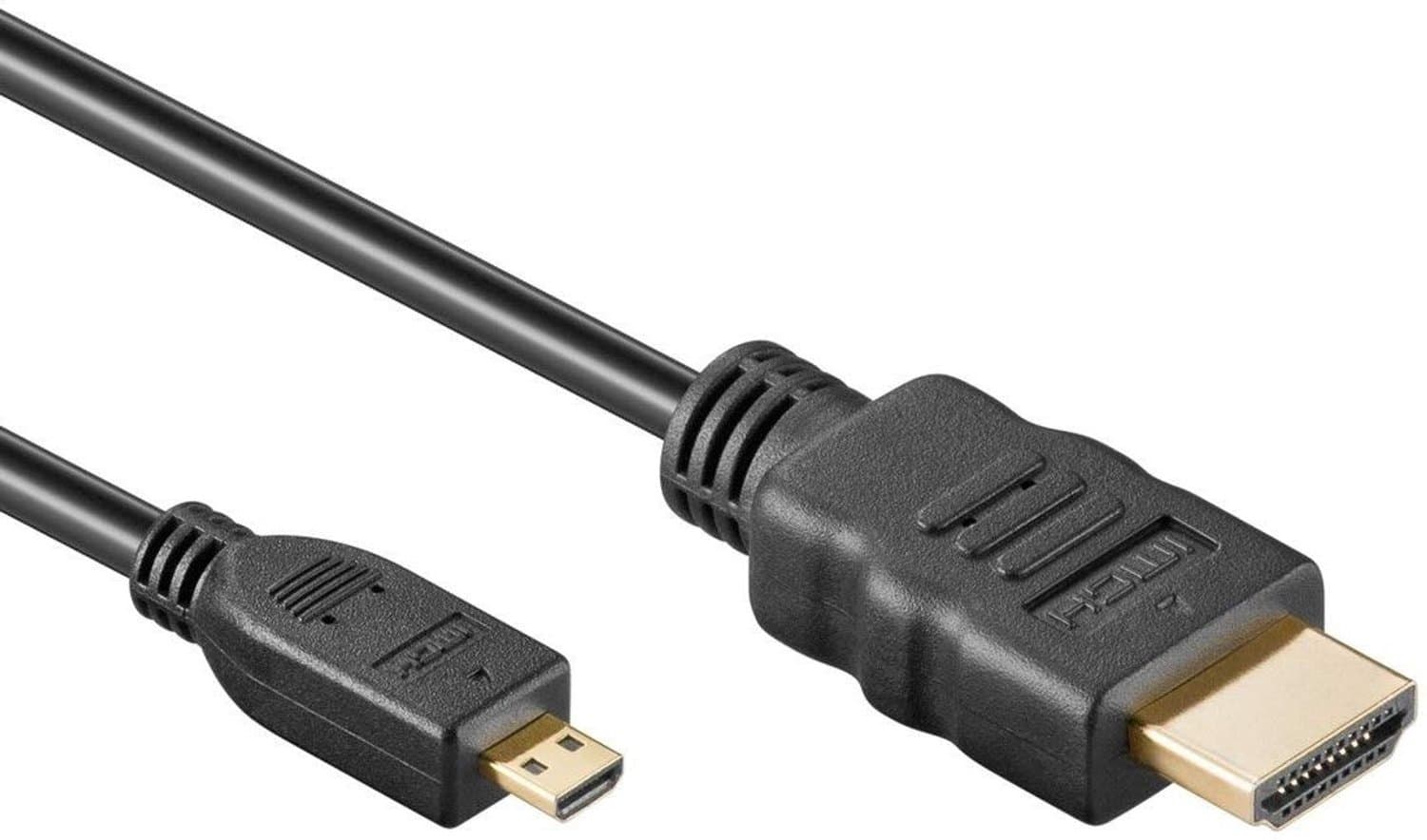PremiumCord kphdmad1 HDMI kabel 1 m HDMI Type A (Standaard) HDMI Type D (Micro) Zwart
