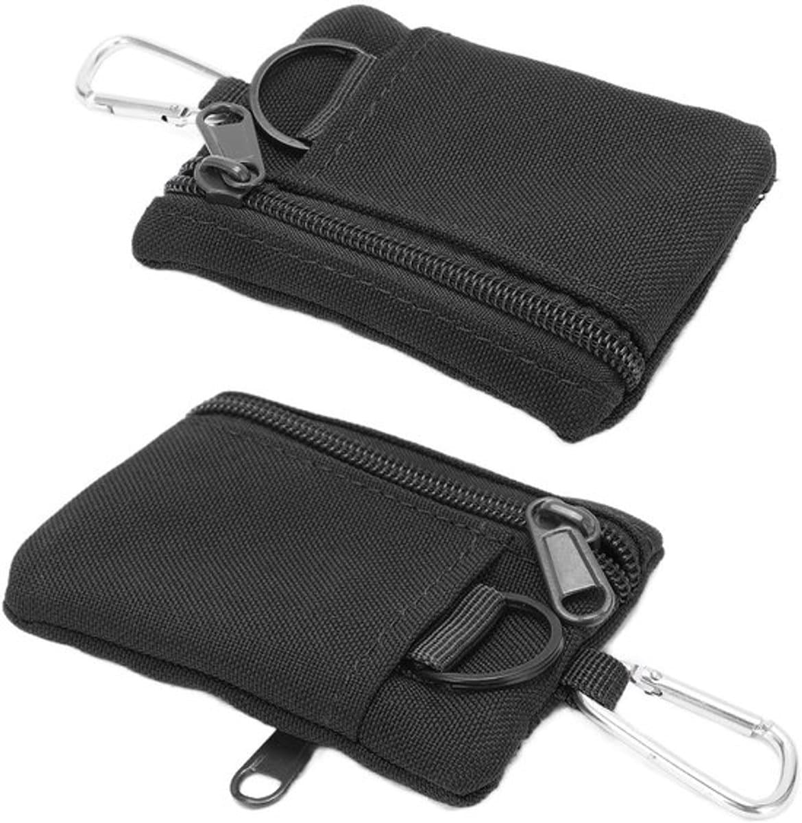 Dailygoody Molle Pouch - Mini Portemonnee - Duurzaam en Ruim - Zwart - Outdoor