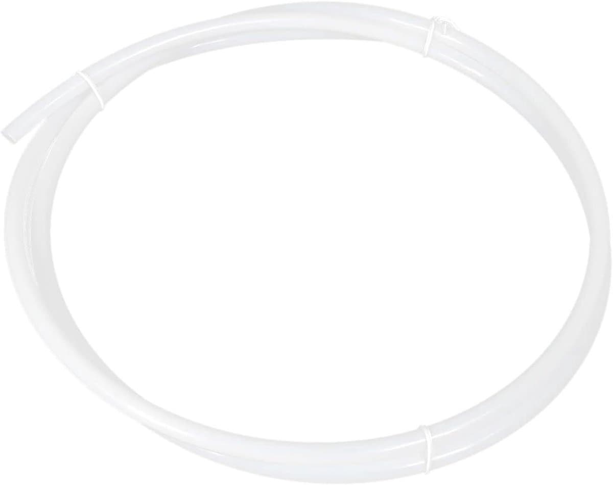 PTFE Buis - Isolatiebuis Filament - 3D Printer Ondersteuning - Hoge Temperatuur Bestendig - 6.6 ft Lengte - Wit