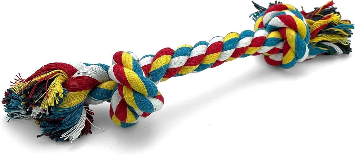 Honden Touwspeelgoed - Kauwspeelgoed Hond - Interactief Spelen - Duurzaam Geknoopt Ontwerp - 30.5 cm - Niet gespecificeerd