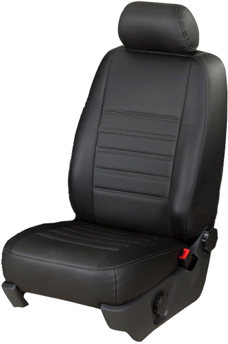 Pasvorm stoelhoezen Nissan Interstar-e 2024-heden - Kunstleer zwart