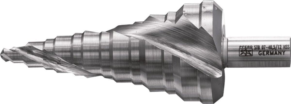 PFERD TOOLS GETRAPTE BOREN STB HSS 07-40,5/12