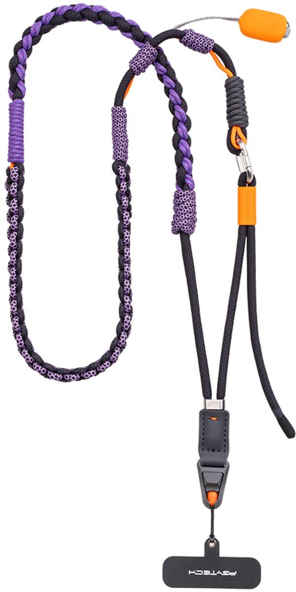 PGYTECH LinkGo Phone Photography Strap Braided Aurora Purple Single Mount