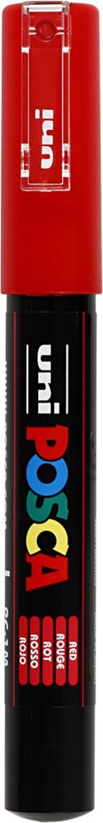 Uni Posca Uni Posca Verfmarker 1MC Rood