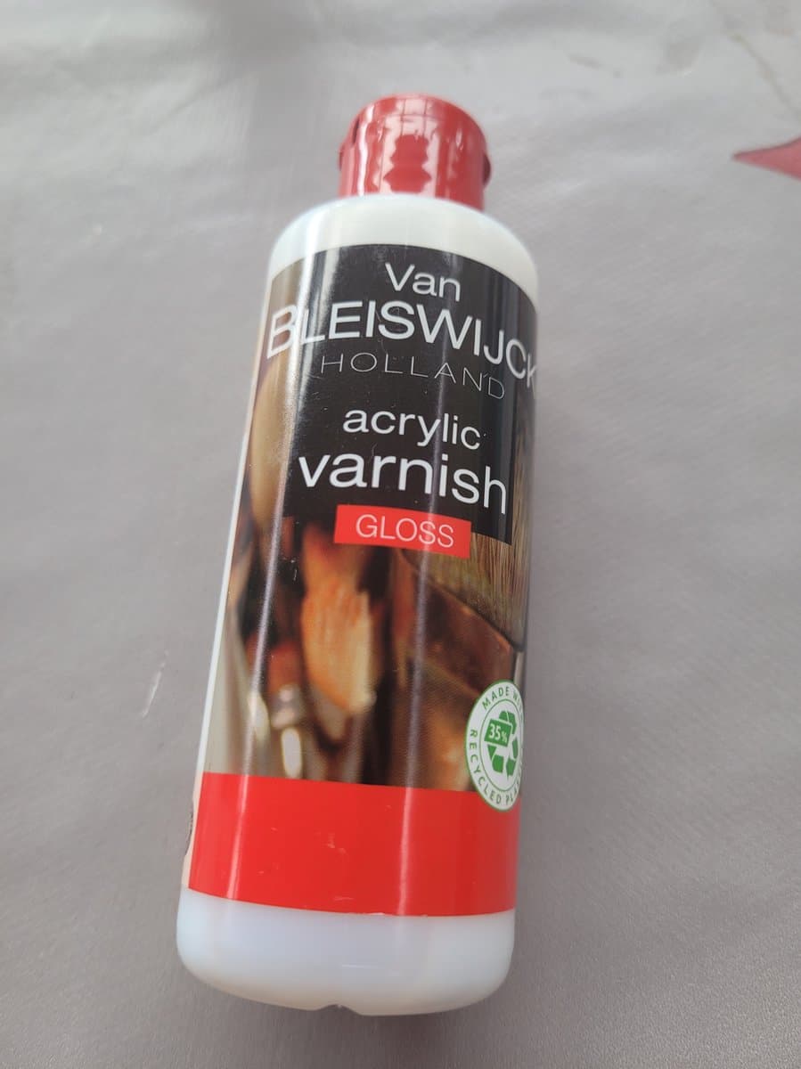 Van Dijck Holland Acrylic Varnish gloss - vernis sealer lak 80 ml