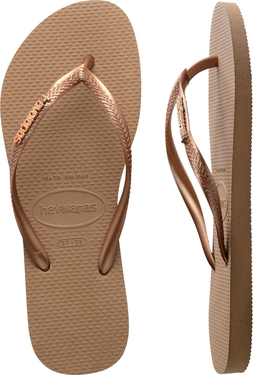 Havaianas SLIM - Rosé/Beige - Maat 35/36 - Dames Slippers