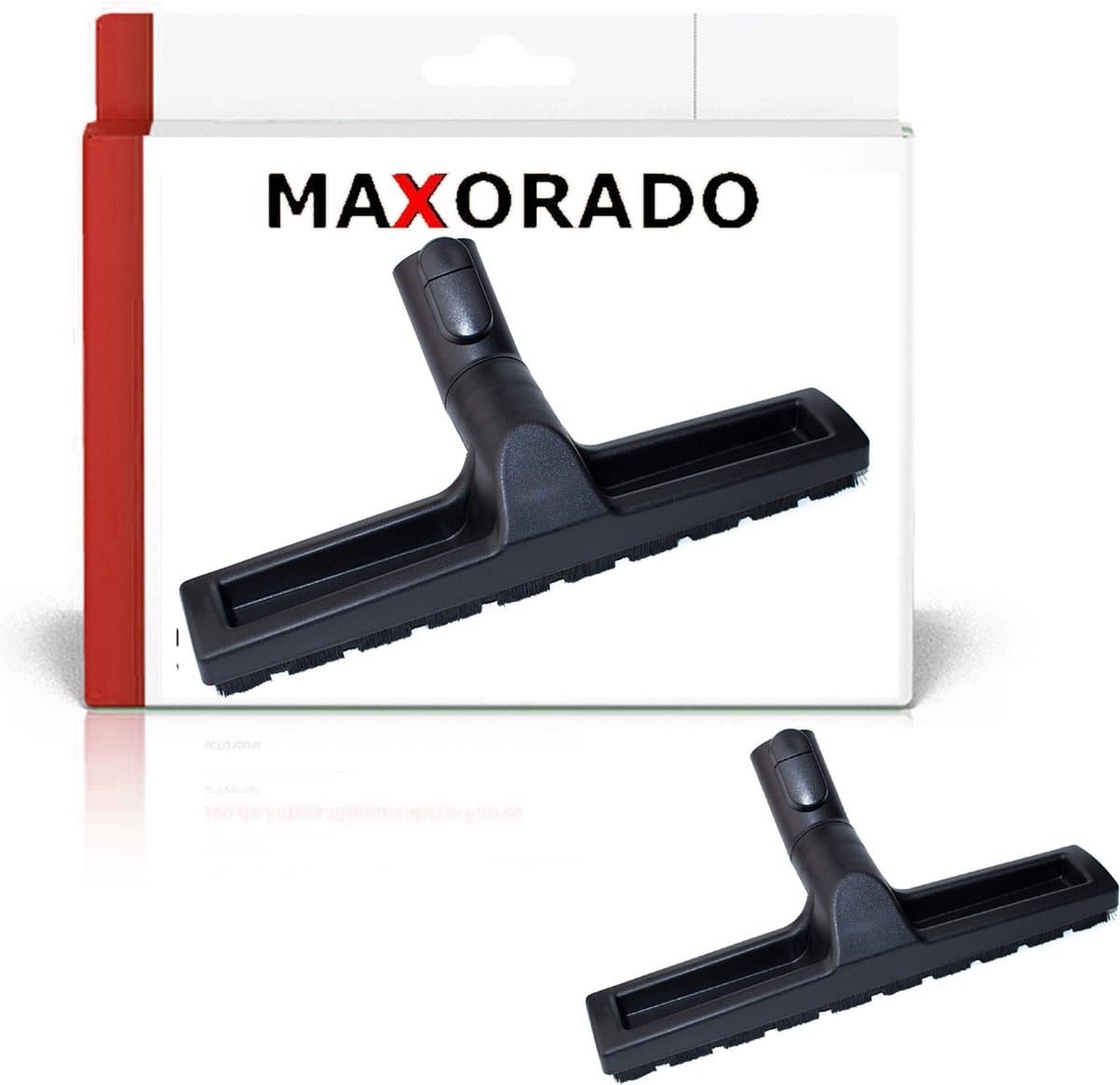 Maxorado 35mm Stofzuiger borstel voor harde vloeren - geschikt voor MIELE Tango plus, airteq, Powerline, Ecoline, C1, C2, C3, S3, S4, S5, S6, S7, S8 en meer - Parketzuigmond met natuurlijk haar