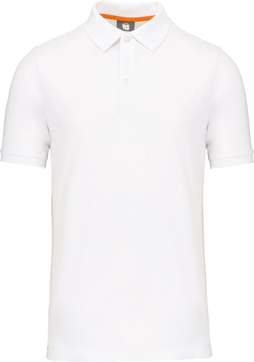 WK. Designed To Work Eco friendly poloshirt WK207 - White - L