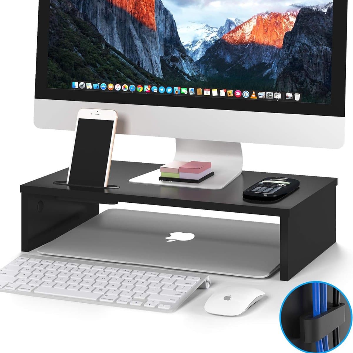 Laptop verhoger - Laptopverhoger - Stabiel - Staand Werken - Ergonomisch - Laptop Verhoger Bureau - Must have voor uw laptop!