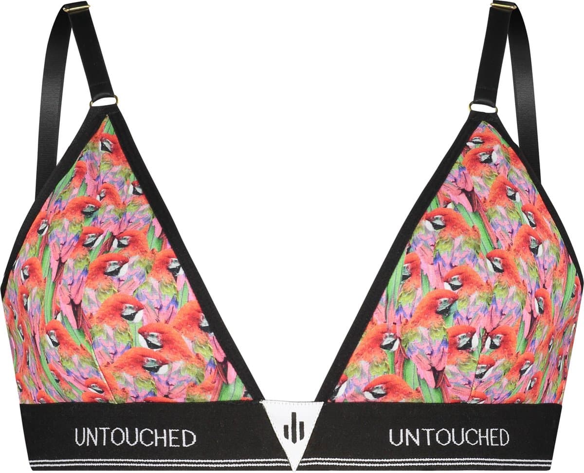 Untouched Bh zonder beugel – Parrot Bralette – Ondergoed dames – Zacht & Duurzaam – Maat S