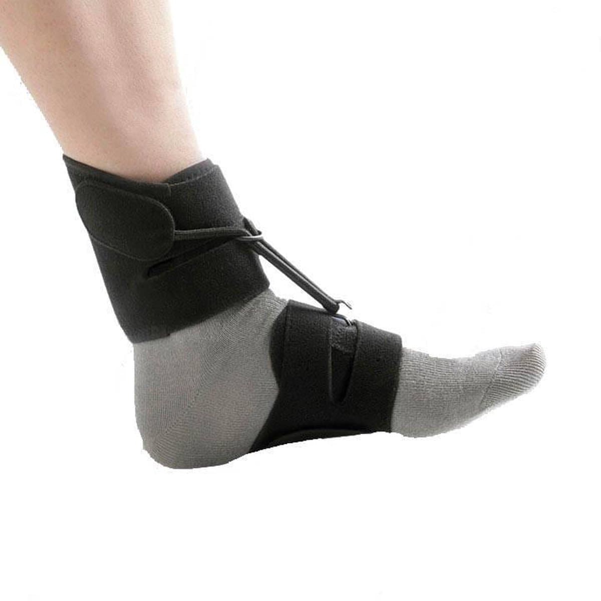 Orliman Boxia Shoeless Klapvoet Bandage - Kleur: Zwart - Maat: 3 - Zijde: Rechts