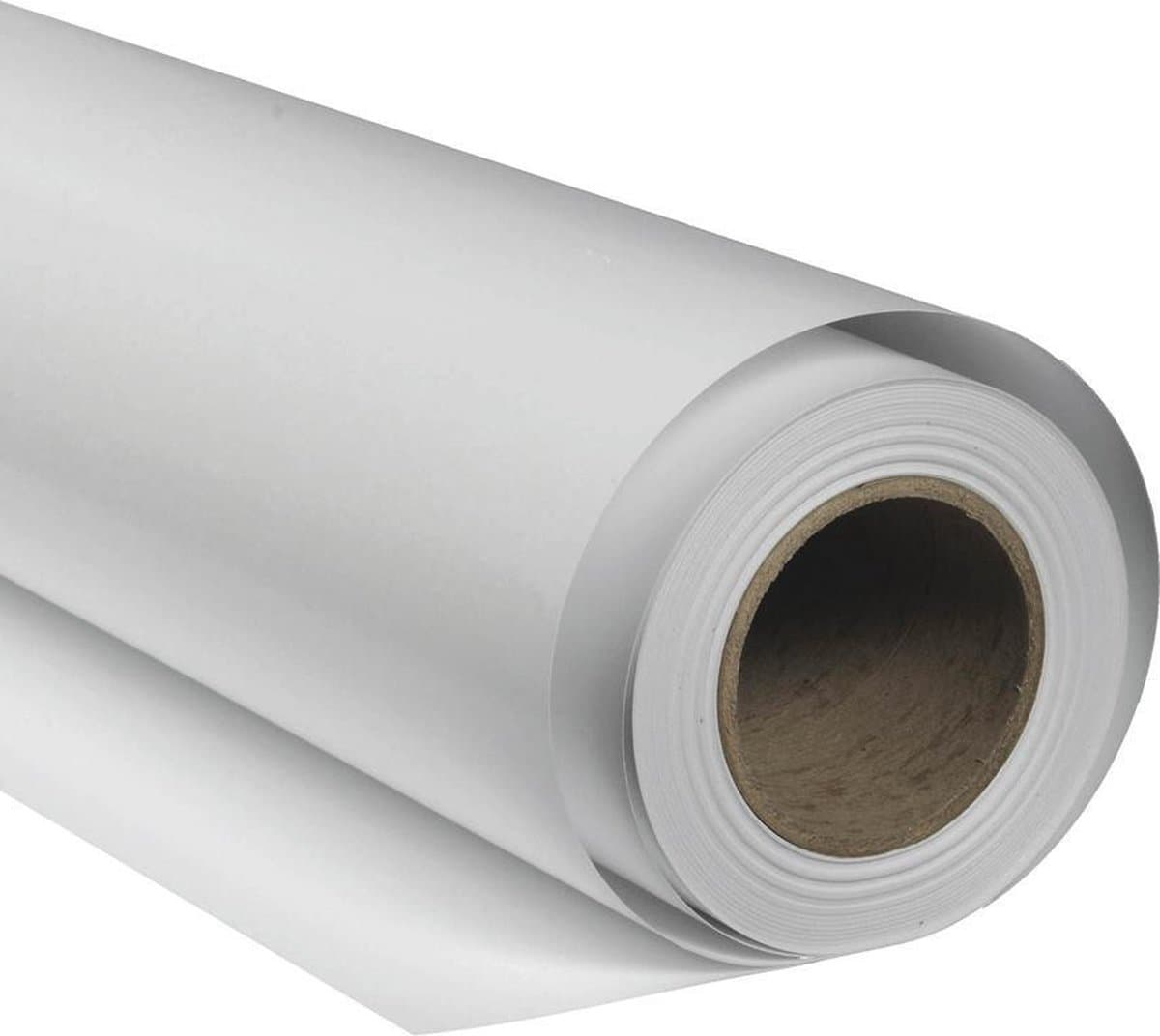 Bresser Achtergrondpapier op Rol - SBP25 - 1.36 x 11m - Geschikt voor fotostudio - Foto Grijs