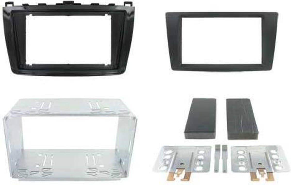 2-DIN MAZDA 6 2010-> Piano Zwart