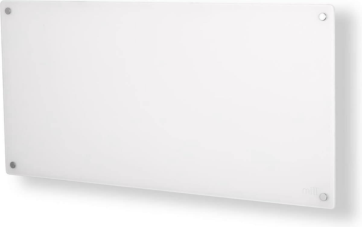 Mill MB900DN- Glazen paneelverwarming - 900 Watt - tot 15m2 - 100% stil - ook geschikt voor de badkamer