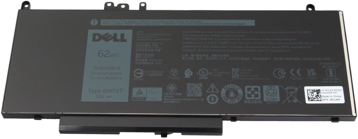 Dell 06MT4T Batterij - 62Wh