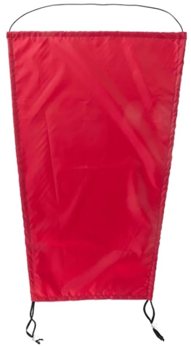 New Baby zonneklep kinderwagen 31x68x46 cm rood - Zonnekap