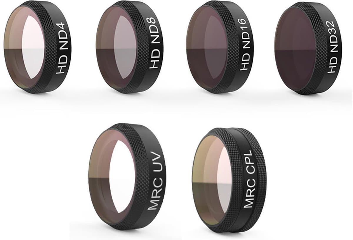 PGYTECH Filters (6-pack) voor DJI Mavic Air