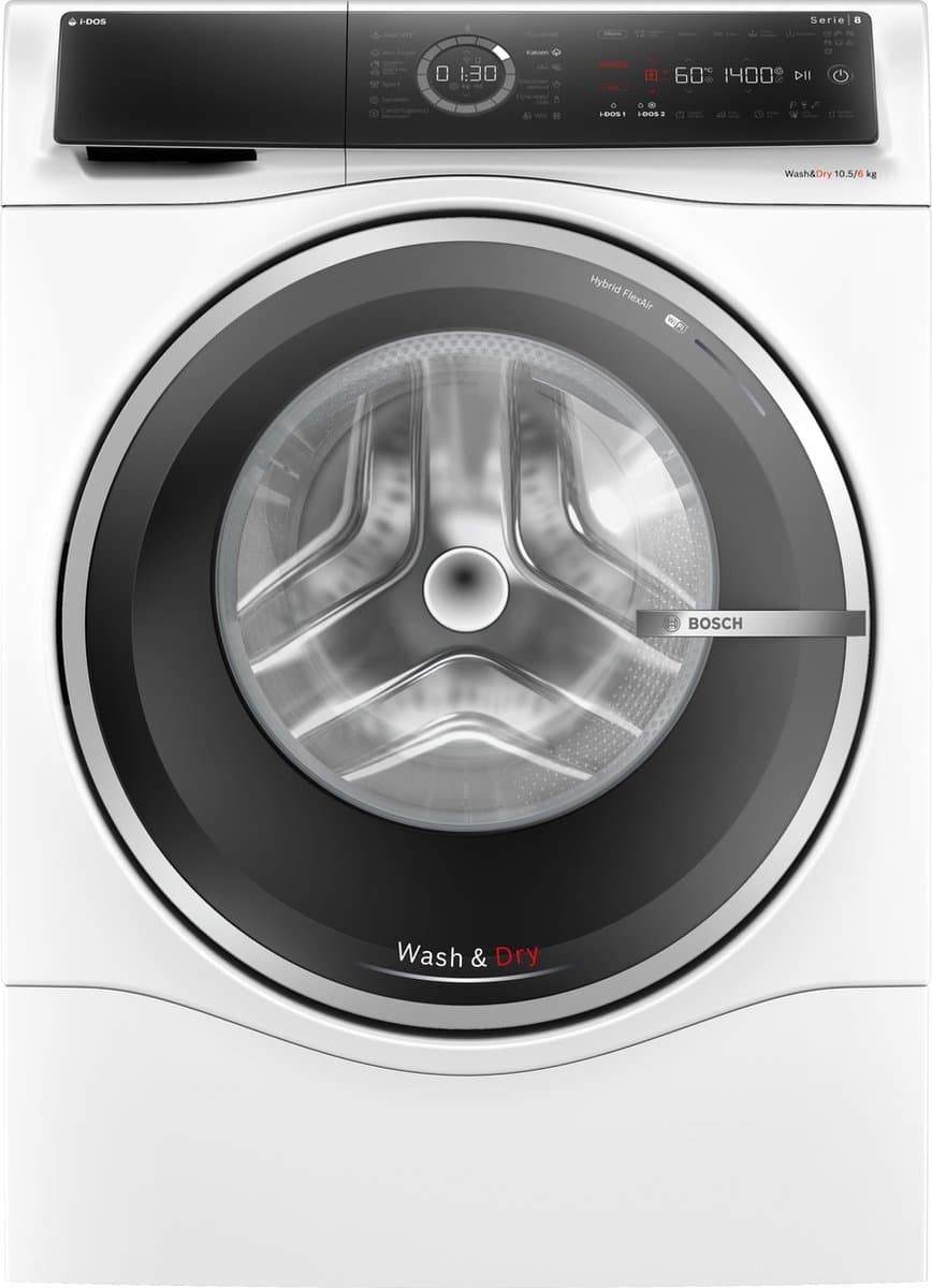 Bosch WNC254A0NL i-DOS - 10,5/6 kg