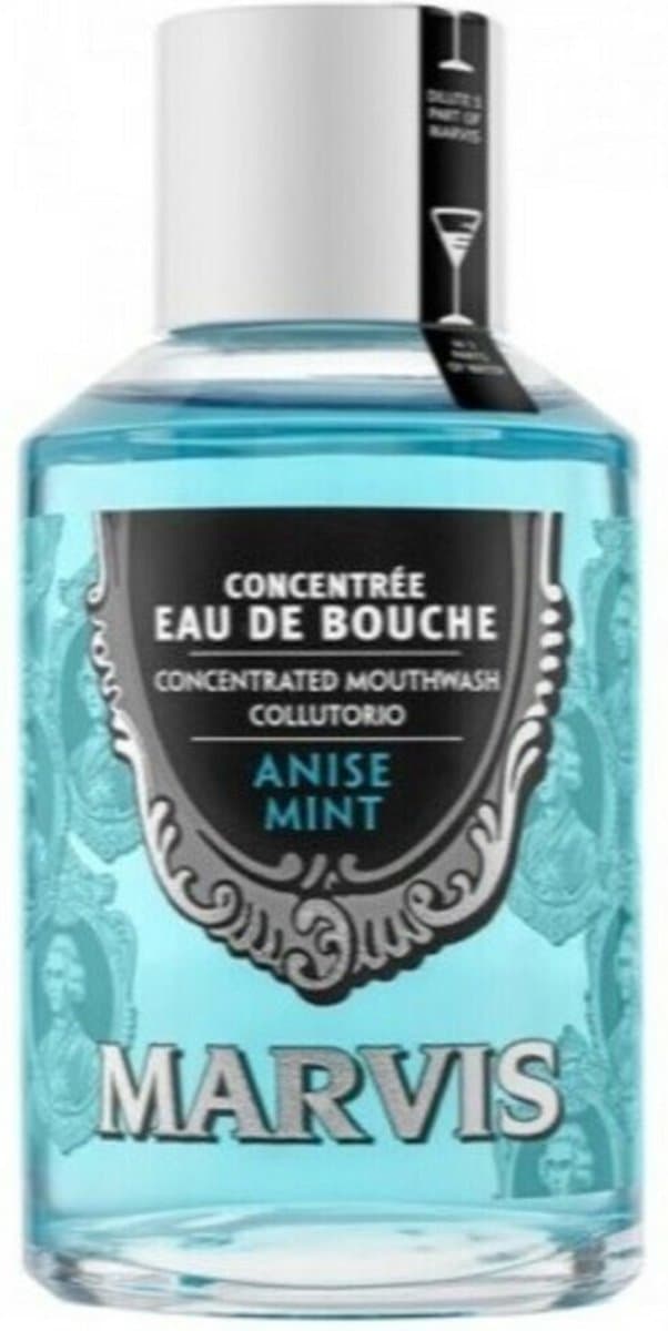 Marvis Anijsmunt mondwater met fluoride 120 ml