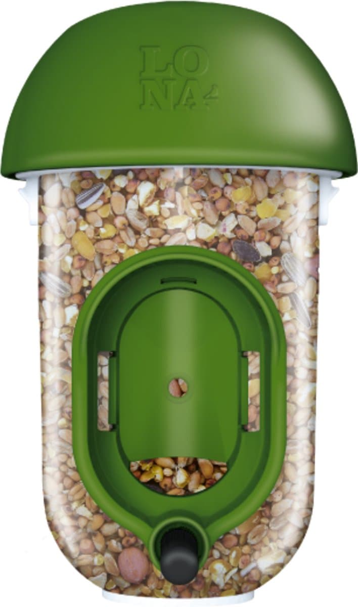 Lona Voersilo S1 - Voersilo - 450 ml Groen Transparant
