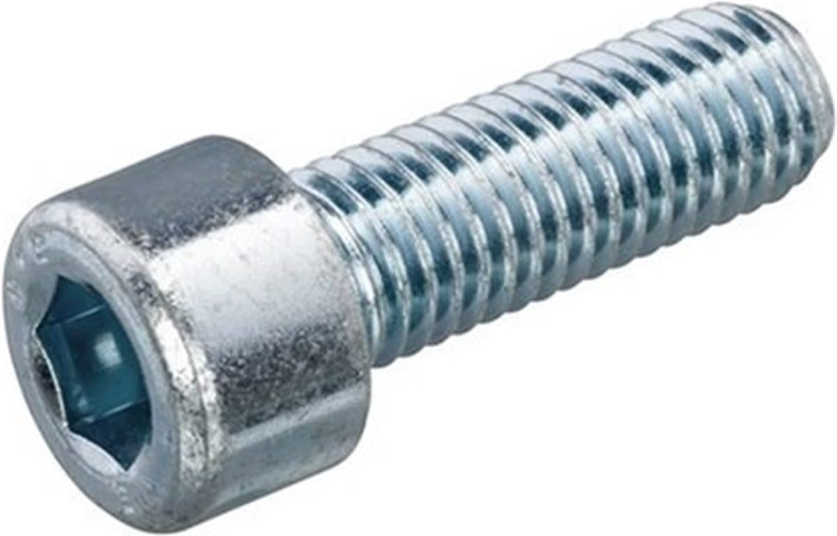 10x M8 Inbusbout - 8 x 30mm - Klasse 8.8 - Gegalvaniseerd - Metrisch - DIN 912