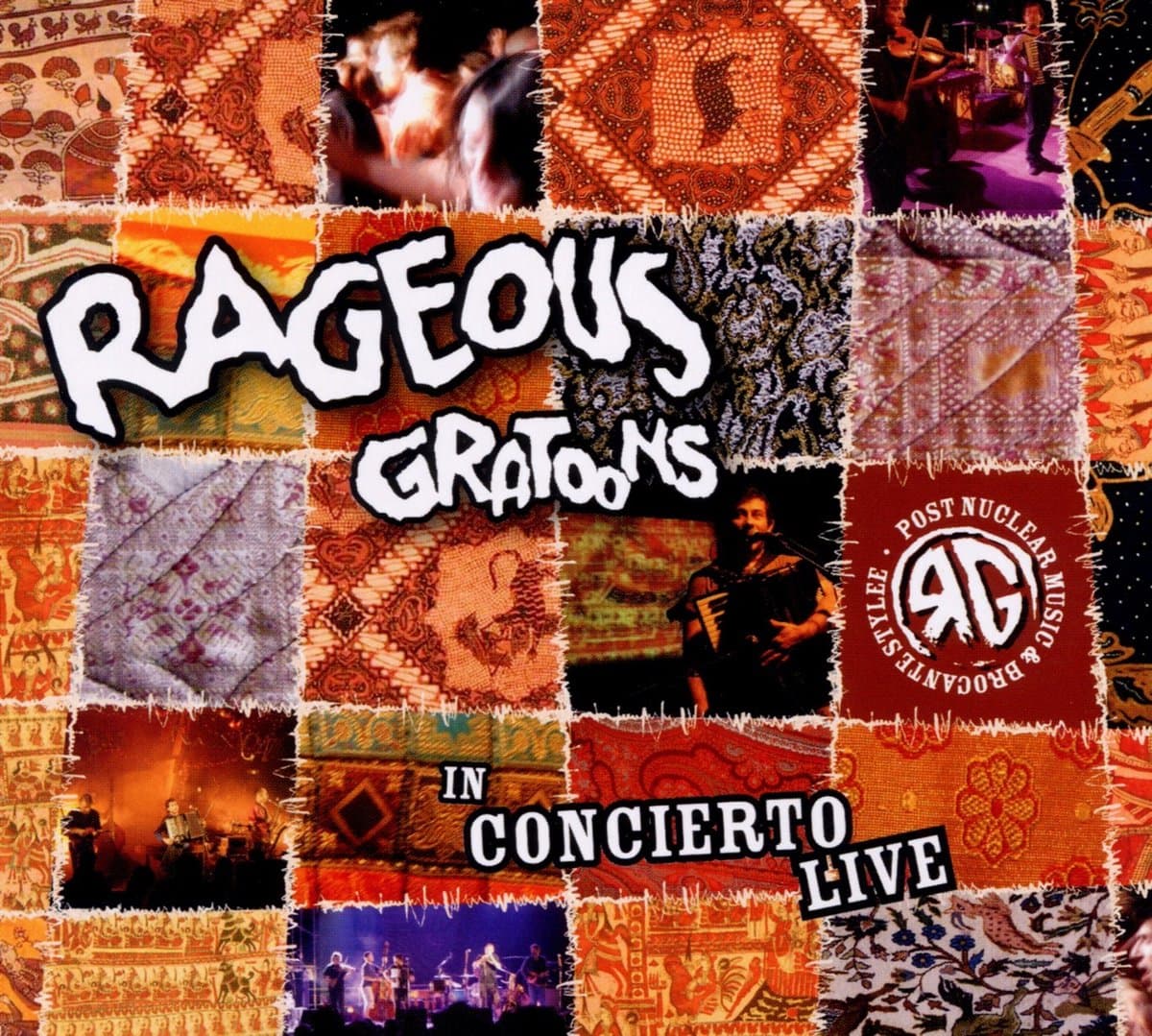 Rageous Gratoons - In Concierto Live (CD)