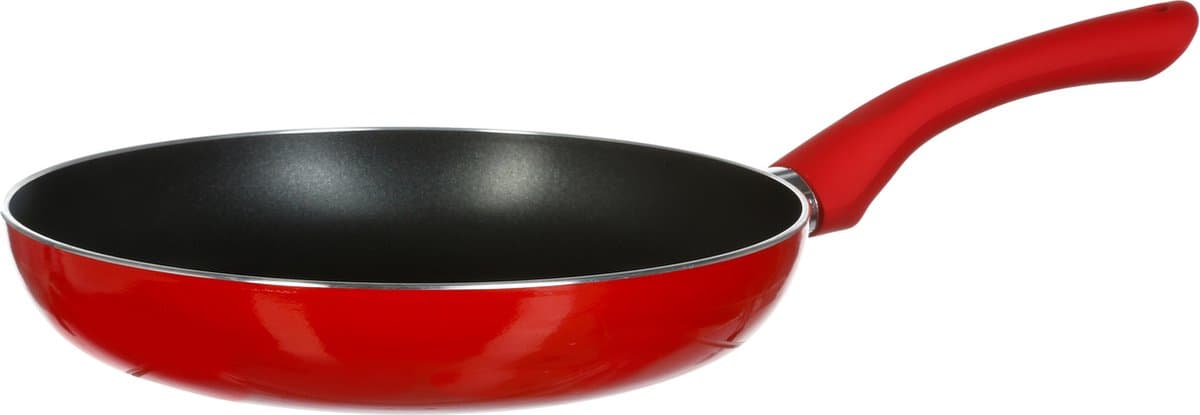 5five inductie aluminium koekenpan - 24 cm, rood