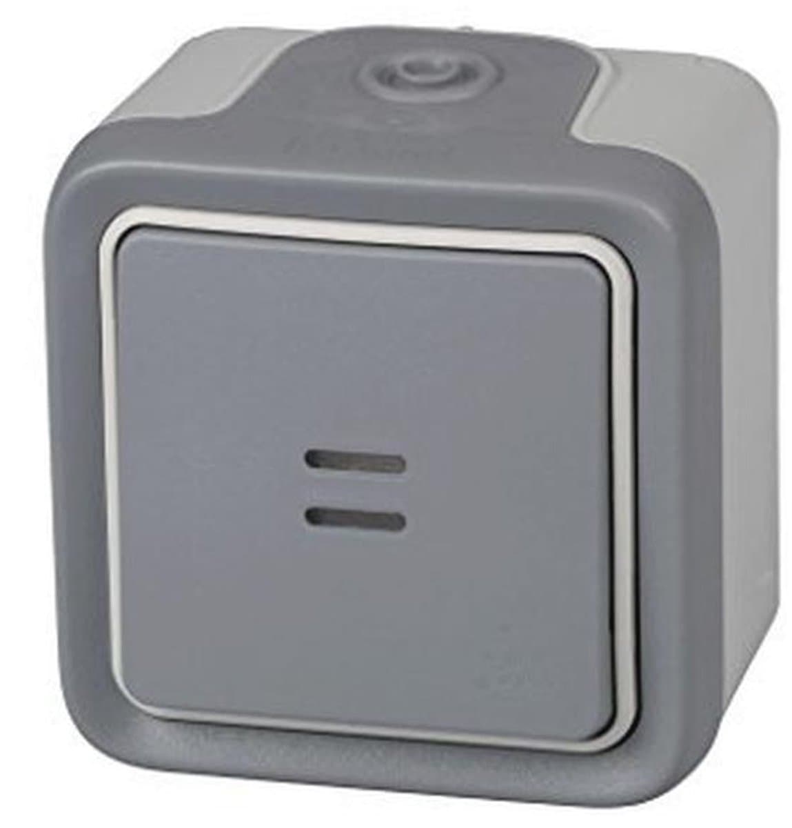 Waterdichte wandschakelaar IP55 - Voor binnen en buiten gebruik