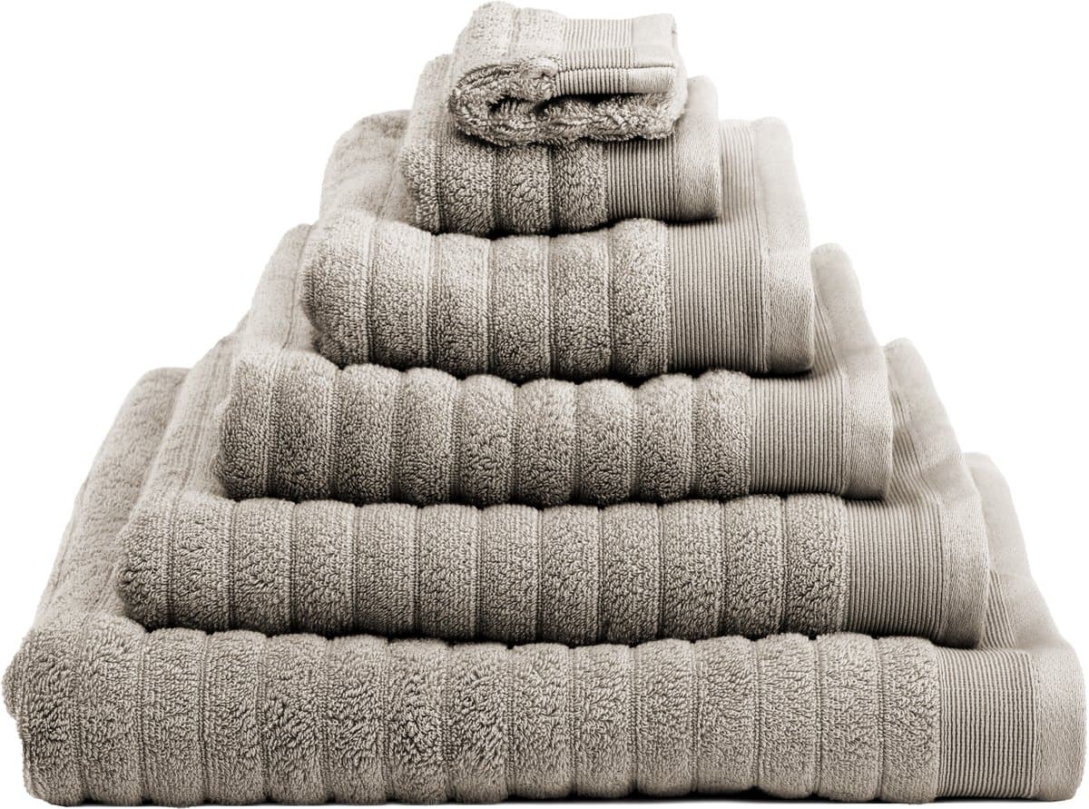 Heckettlane Handdoekenset Prestige - Hotelkwaliteit Handdoek van 100% Katoen - 50x100 cm - Badhanddoek 2 Stuks - Taupe