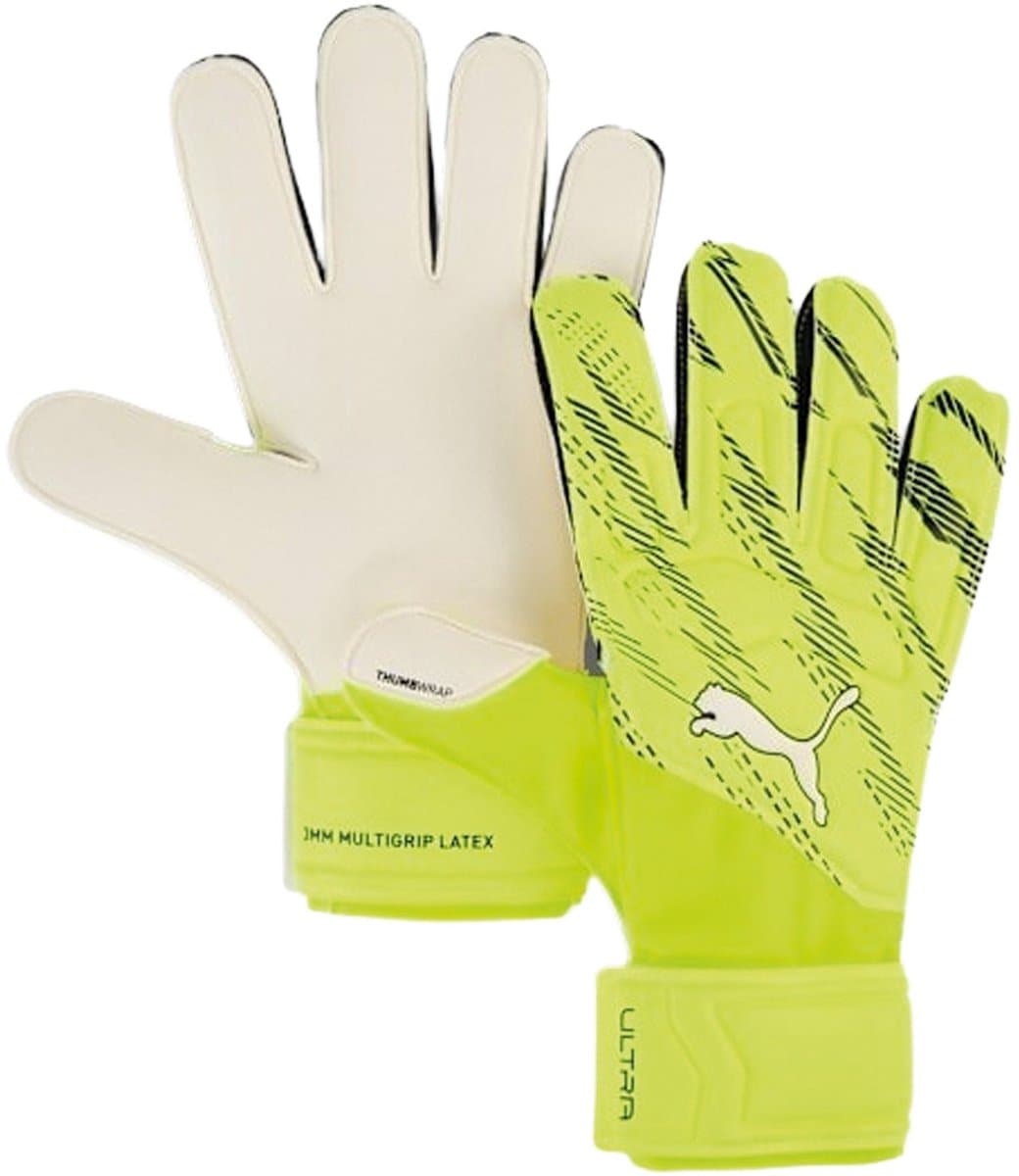 Puma Ultra Match RC Ultra Yellow Alert Black Keepershandschoenen - Maat 6