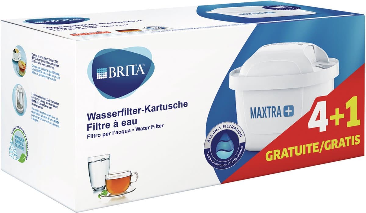 BRITA Maxtra+ Filterpatronen - 5 stuks - verbeterde filterprestaties