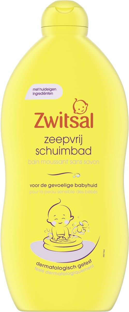 Zwitsal Zeepvrij Schuimbad 700 ml