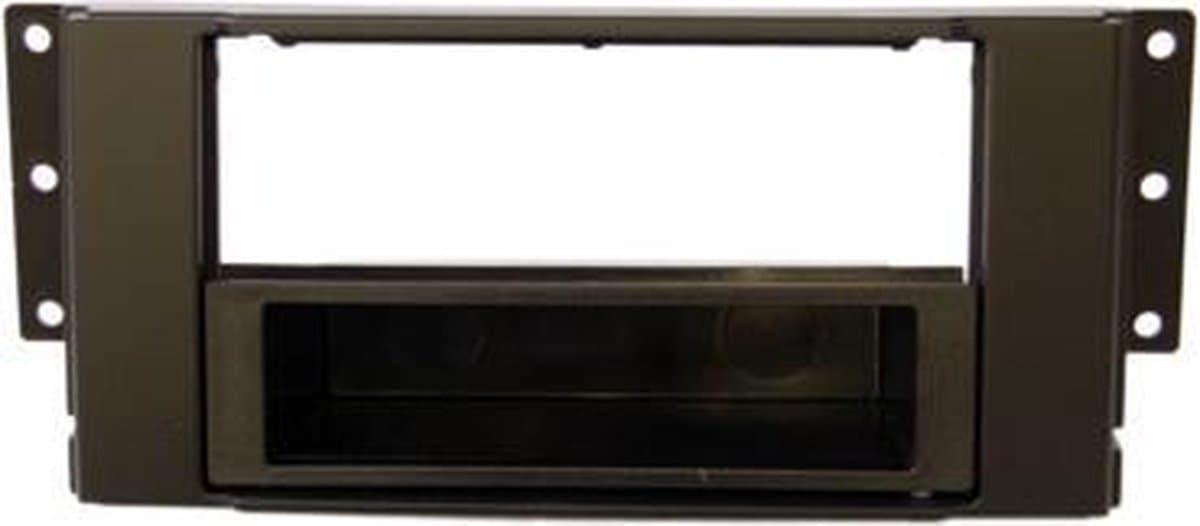 2-DIN frame met bakje Landrover Freelander II 07 > zwart
