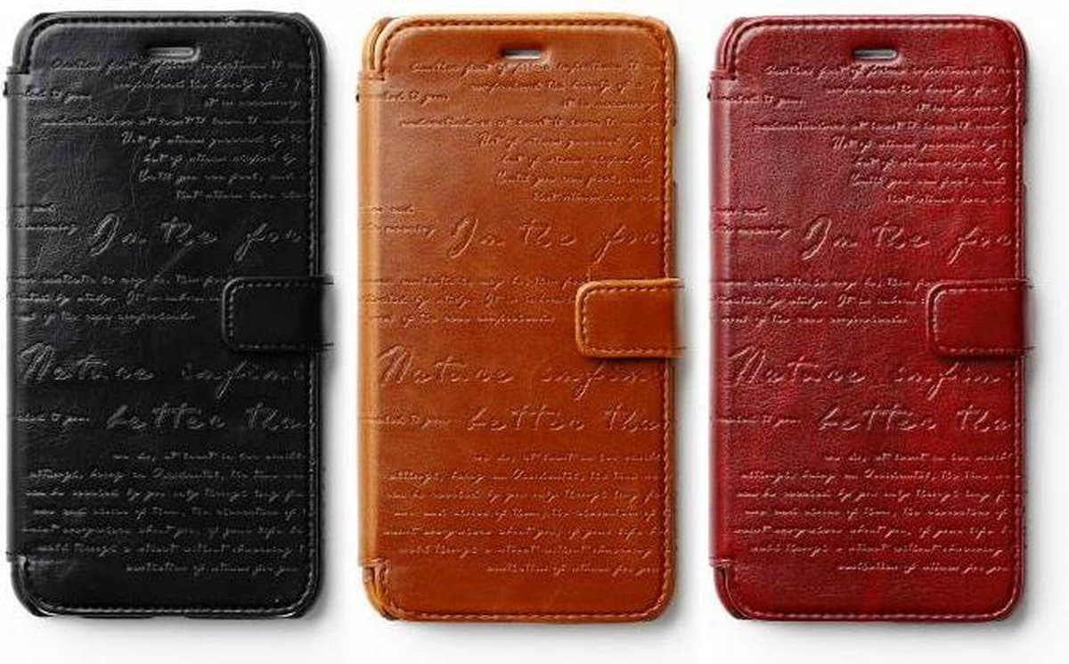 iPhone 6 Plus Lettering Diary - Wine